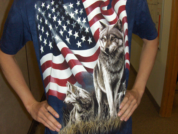 Wolf Shirt- OMG MURICA