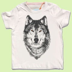 Wolf Shirt- 4 BABIES